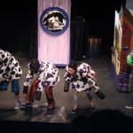 Jeff Barba, Monique Beasley, Rebecca Stavis and George Salazar in the Vital Theatre production of The Frog & The Witch.