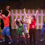 The original cast of the Vital Theatre production of StinkyKids (pahoto by Steve Rosen).