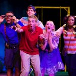The cast of the Synchronicity/Aurora co-production of StinkyKids (photo by KVC Photography).